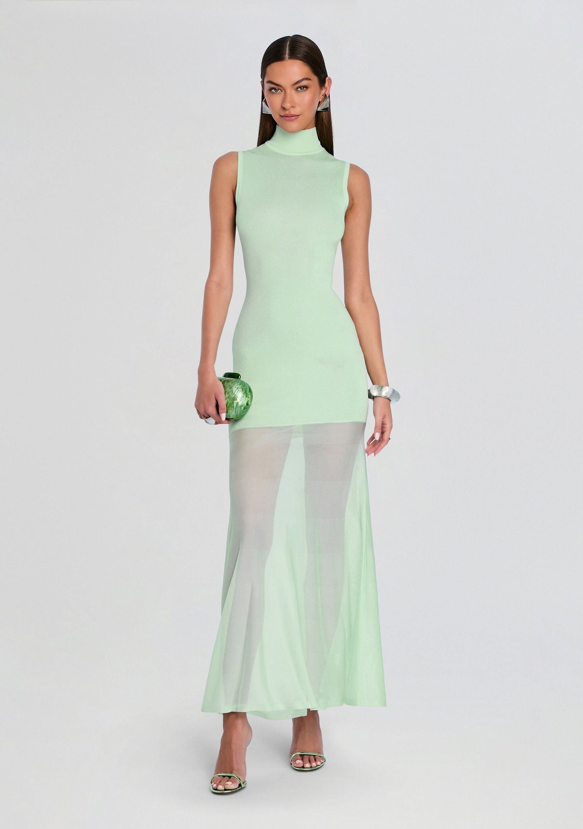 Amine Knit Maxi Dress
