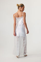 Catalina Maxi Dress White - Eco-Certified
