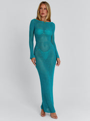 Tamera Maxi Dress Teal