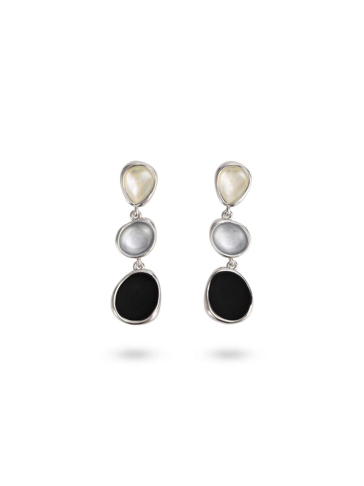 Zinn Earrings Silver