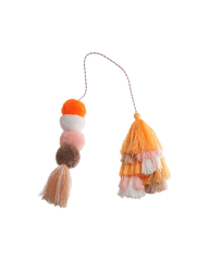 Bogg® Bag Bauble - Creamsicle Double Tassel