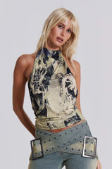 Vision Backless Halter Top