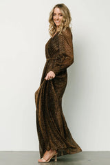 Abigail Sparkle Gown | Bronze