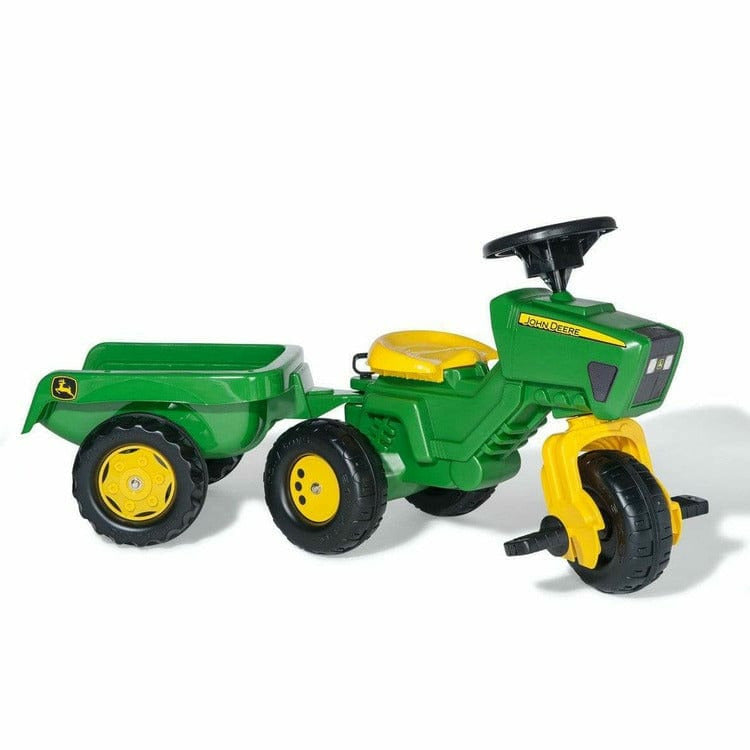 John Deere 3 Wheel Trac w/Trailer