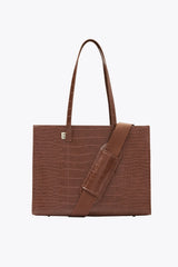 BEIS 'The Work Tote in Maple Croc