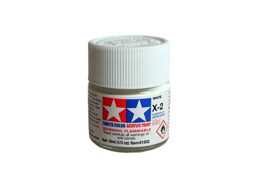 Acrylic Mini X-2 White (10ml)
