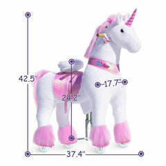 Pink Ride-On Unicorn Ages 7+