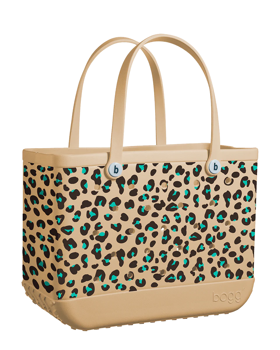 Original Bogg® Bag - TURQUOISE Leopard