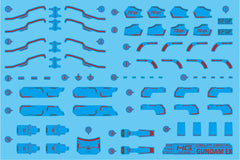 HG REQUIEM EX GUNDAM WATER DECAL
