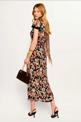 Clarice - Primrose Floral Deep Navy