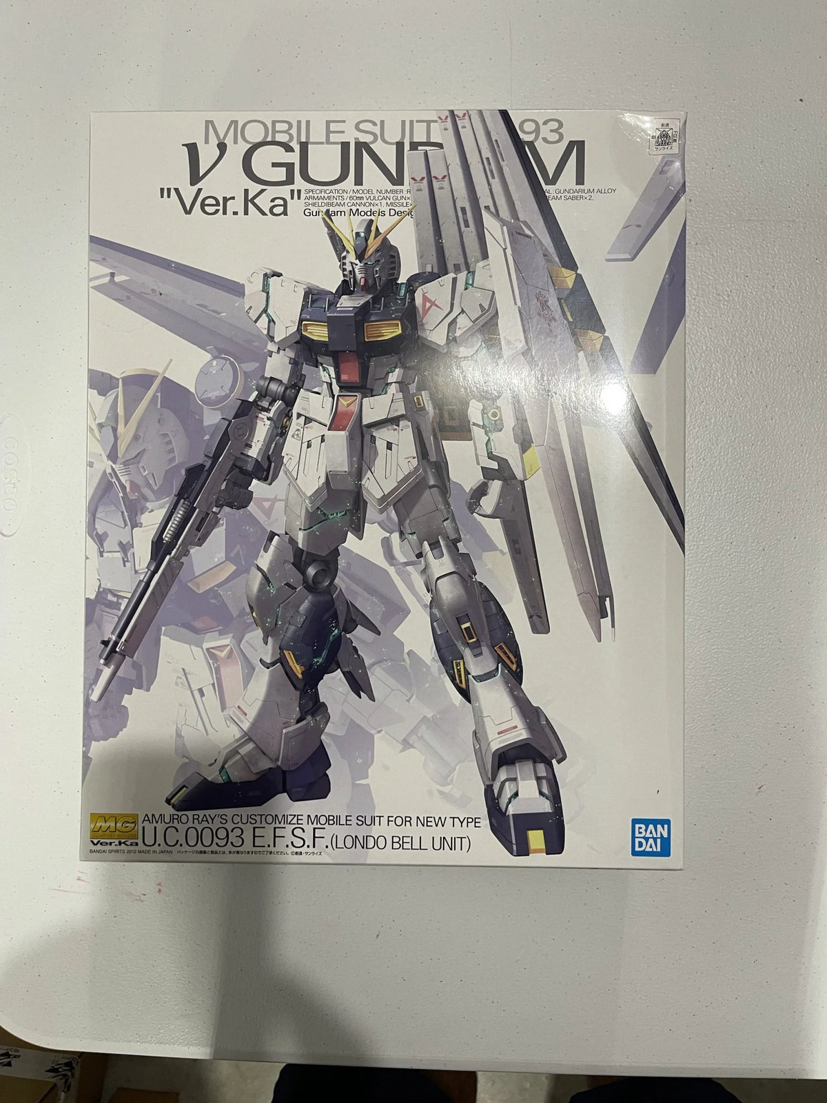 MG RX-93 NU GUNDAM