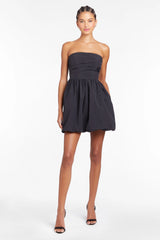 Oscar Attention Snatch Mini Dress Black