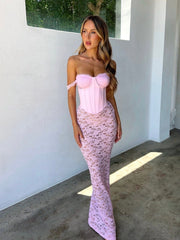 Zana Maxi Dress Pink