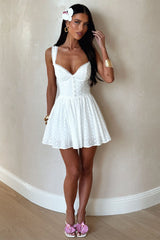 Skyla Mini Dress - White