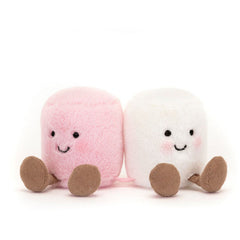 Amuseable Pink & White Marshmallow